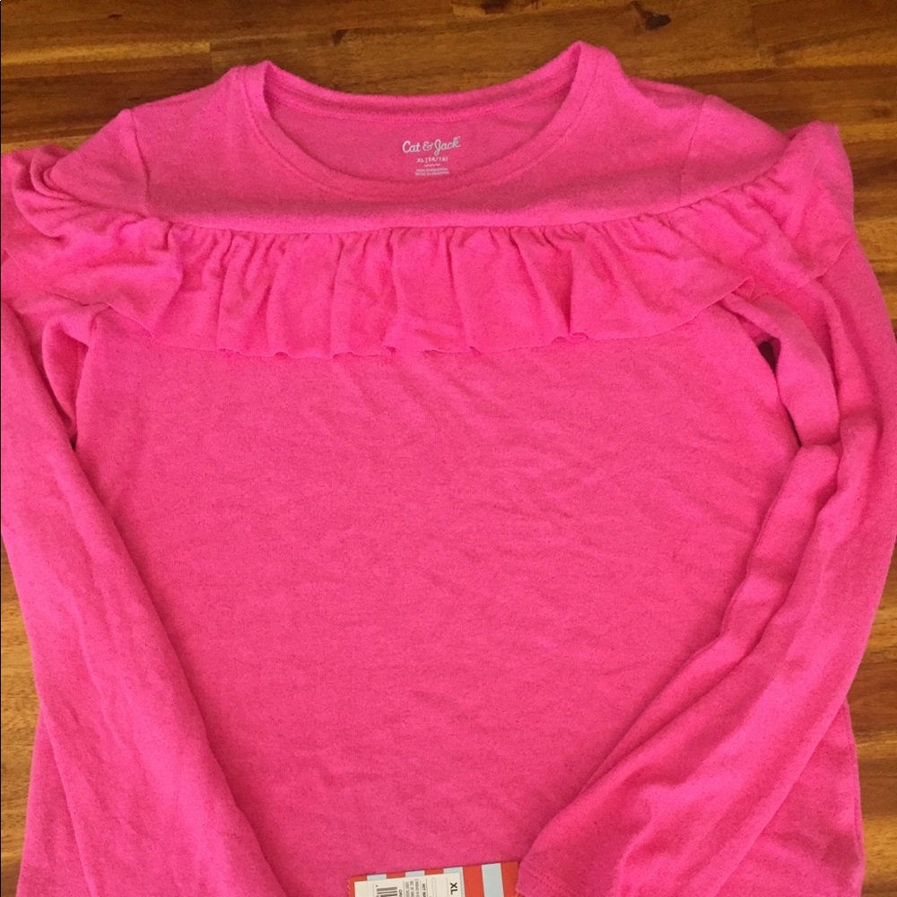 Cat and jack ruffle sweater